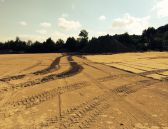 Grundstück Spatenstich Vorbereitungen Wienänber Hyundai Baumaschinen Wesenberg Reinfeld.jpg