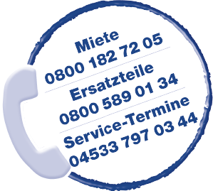 Rund um die Uhr: Hotline 04533 6105020